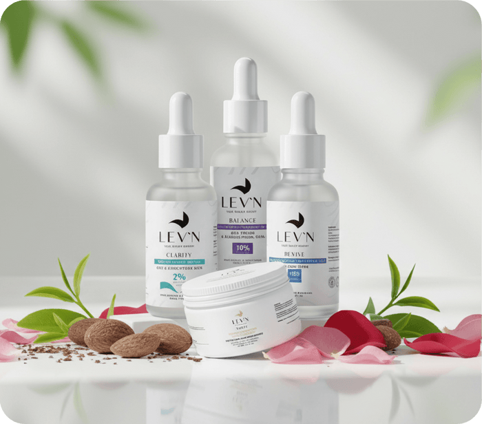 سيرومات ليفن Lev`N — CLARITY وBALANCE وREVIVE وبودي بتر VELVET